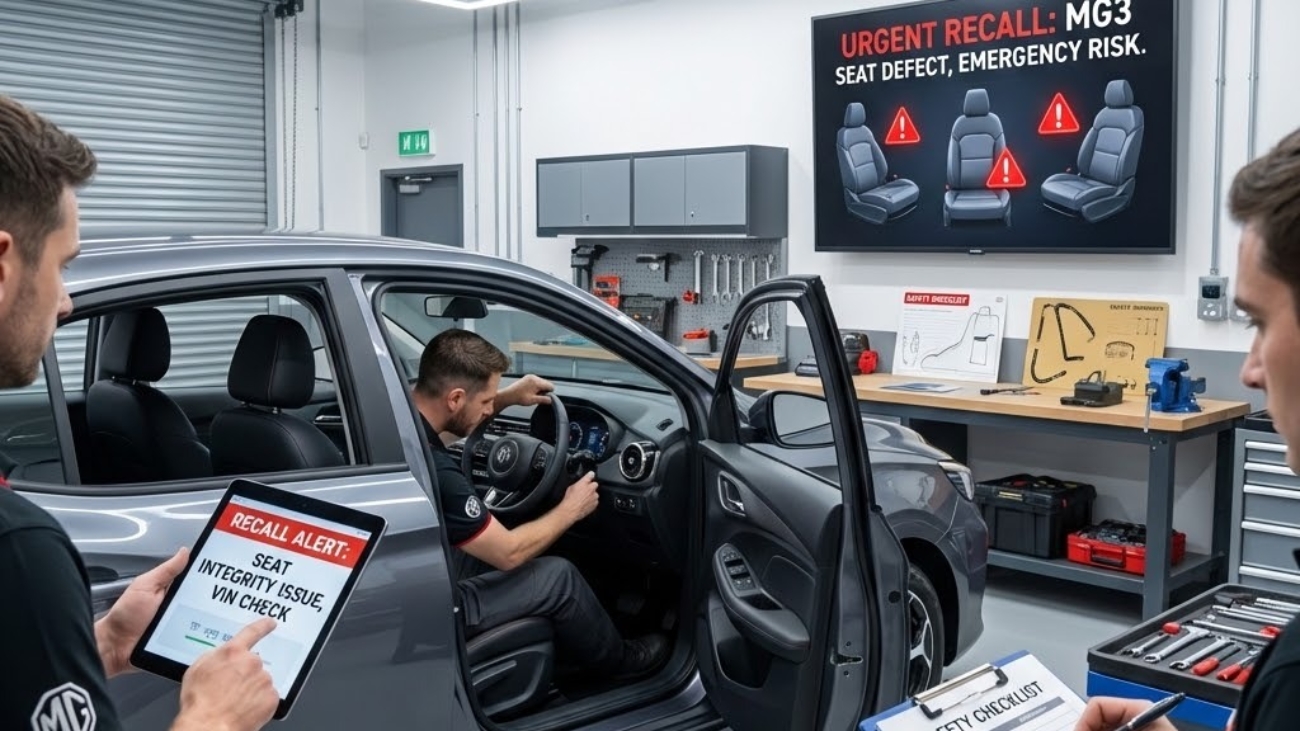 MG3 Recall South Africa: 209 Vehicles Affected by NCC Safety Alert